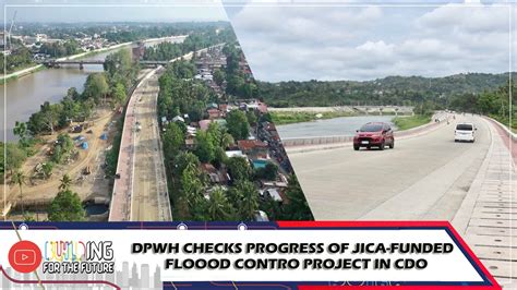 DPWH Checks Progress of JICA.